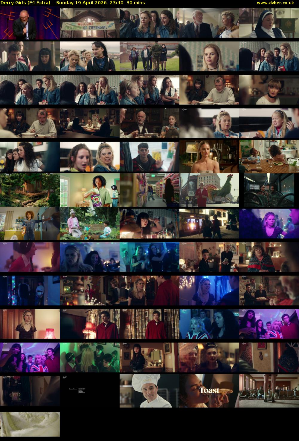 Derry Girls (E4 Extra) Sunday 19 April 2026 23:40 - 00:10
