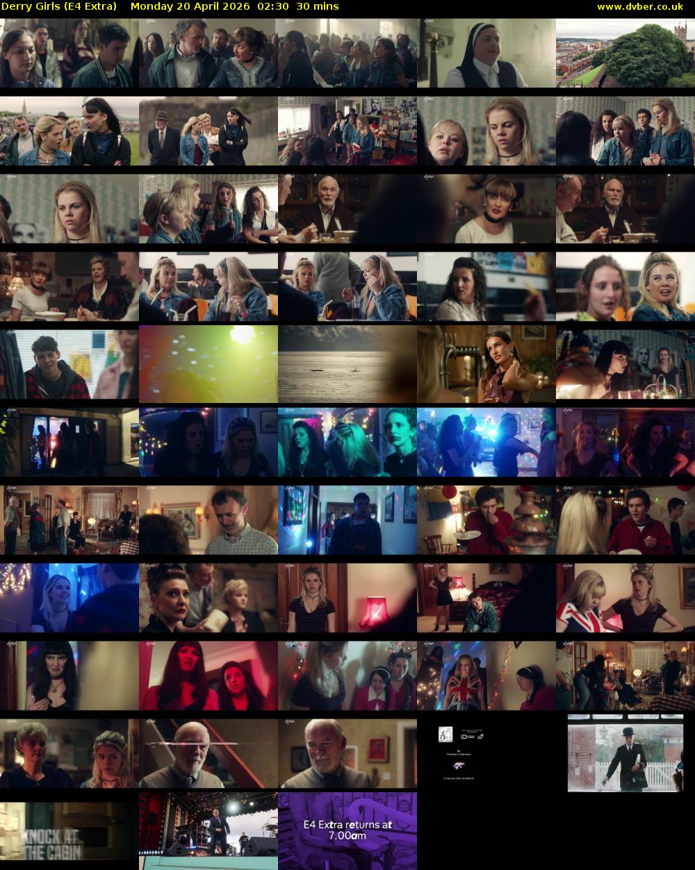 Derry Girls (E4 Extra) Monday 20 April 2026 02:30 - 03:00
