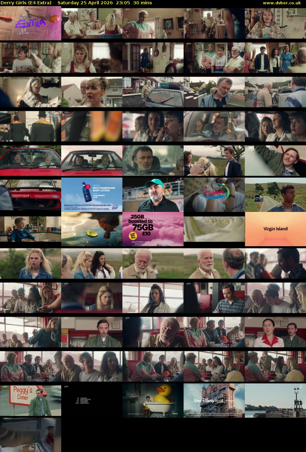 Derry Girls (E4 Extra) Saturday 25 April 2026 23:05 - 23:35