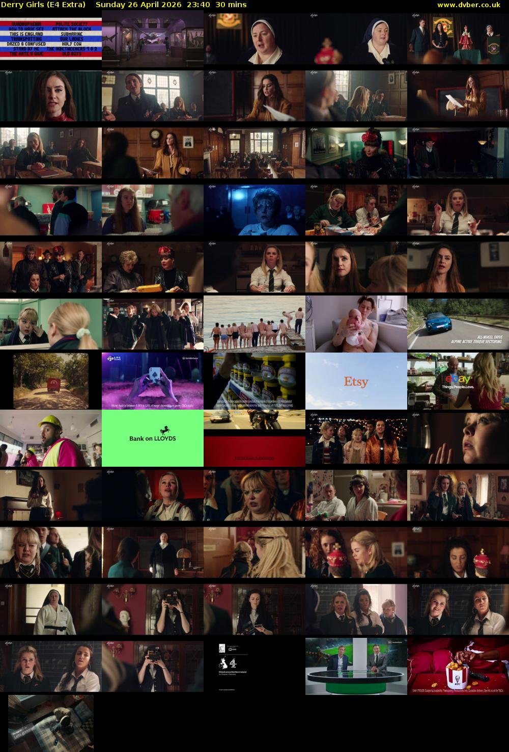 Derry Girls (E4 Extra) Sunday 26 April 2026 23:40 - 00:10