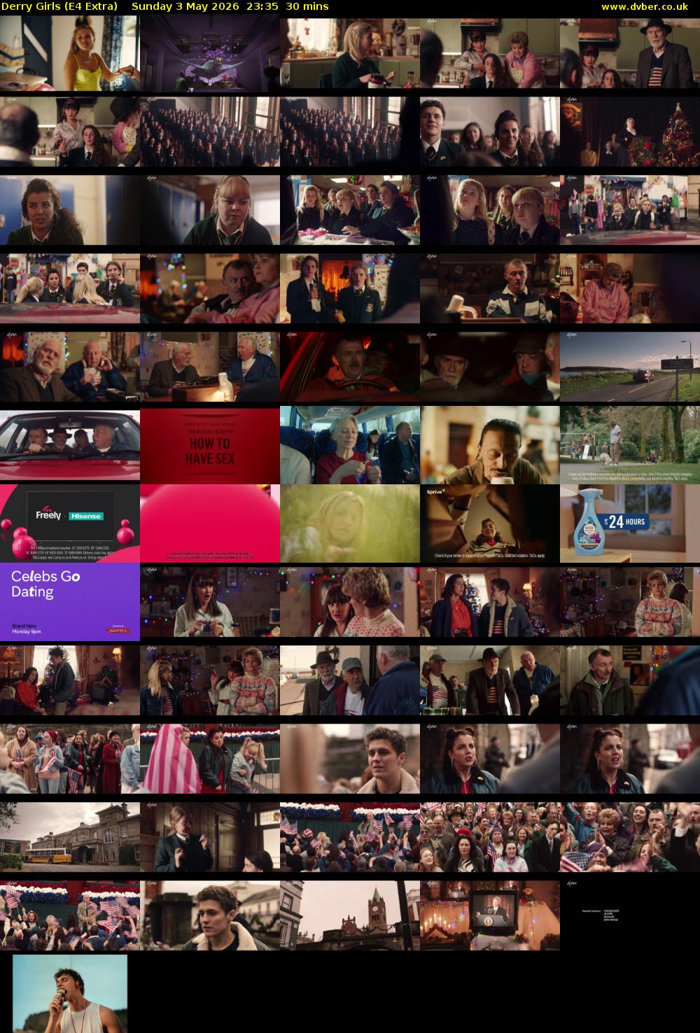 Derry Girls (E4 Extra) Sunday 3 May 2026 23:35 - 00:05