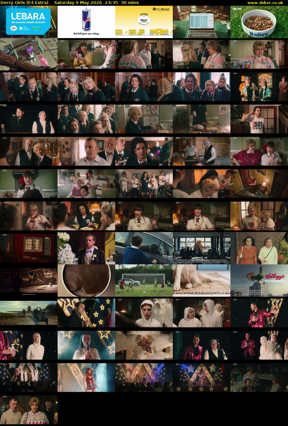 Derry Girls (E4 Extra) Saturday 9 May 2026 23:35 - 00:05
