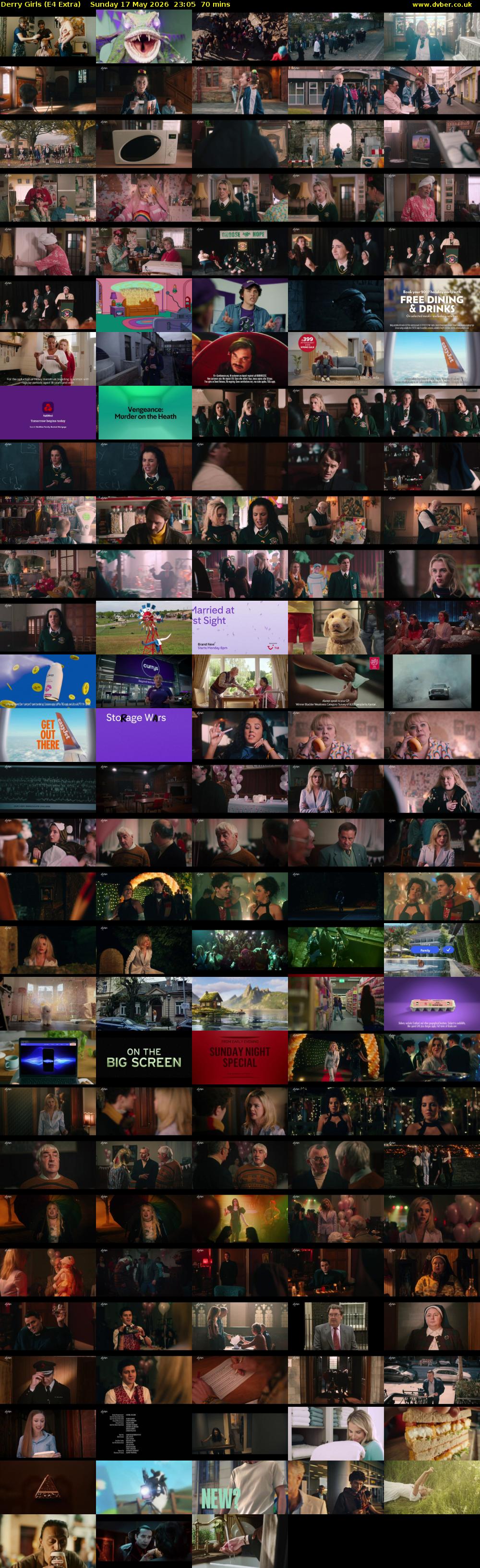 Derry Girls (E4 Extra) Sunday 17 May 2026 23:05 - 00:15