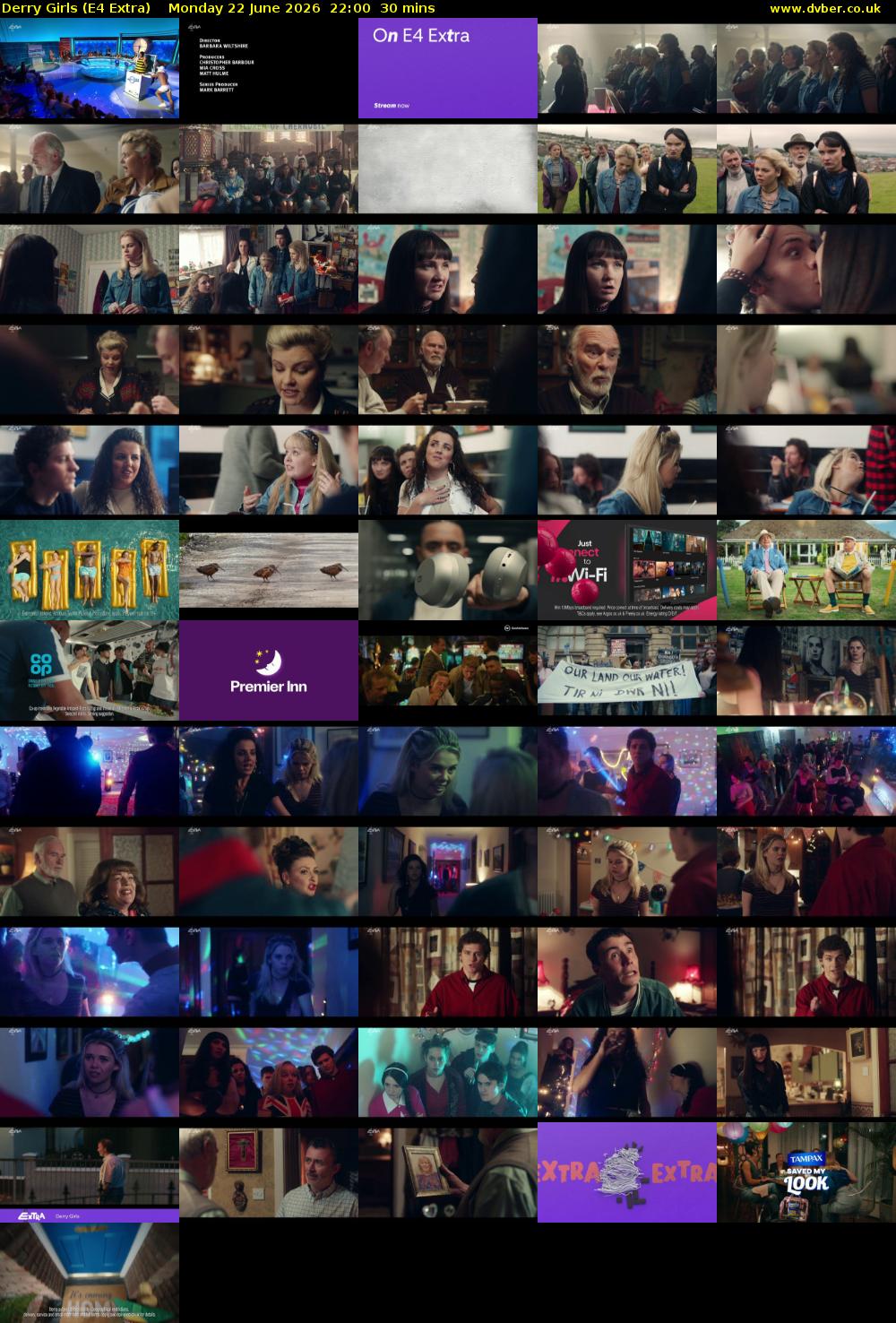Derry Girls (E4 Extra) Monday 22 June 2026 22:00 - 22:30