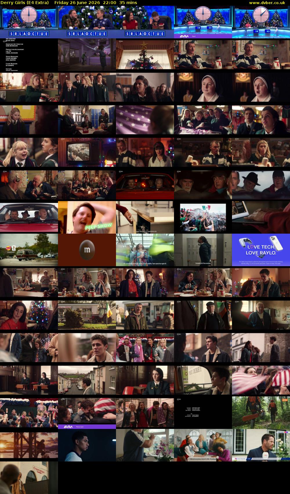 Derry Girls (E4 Extra) Friday 26 June 2026 22:00 - 22:35