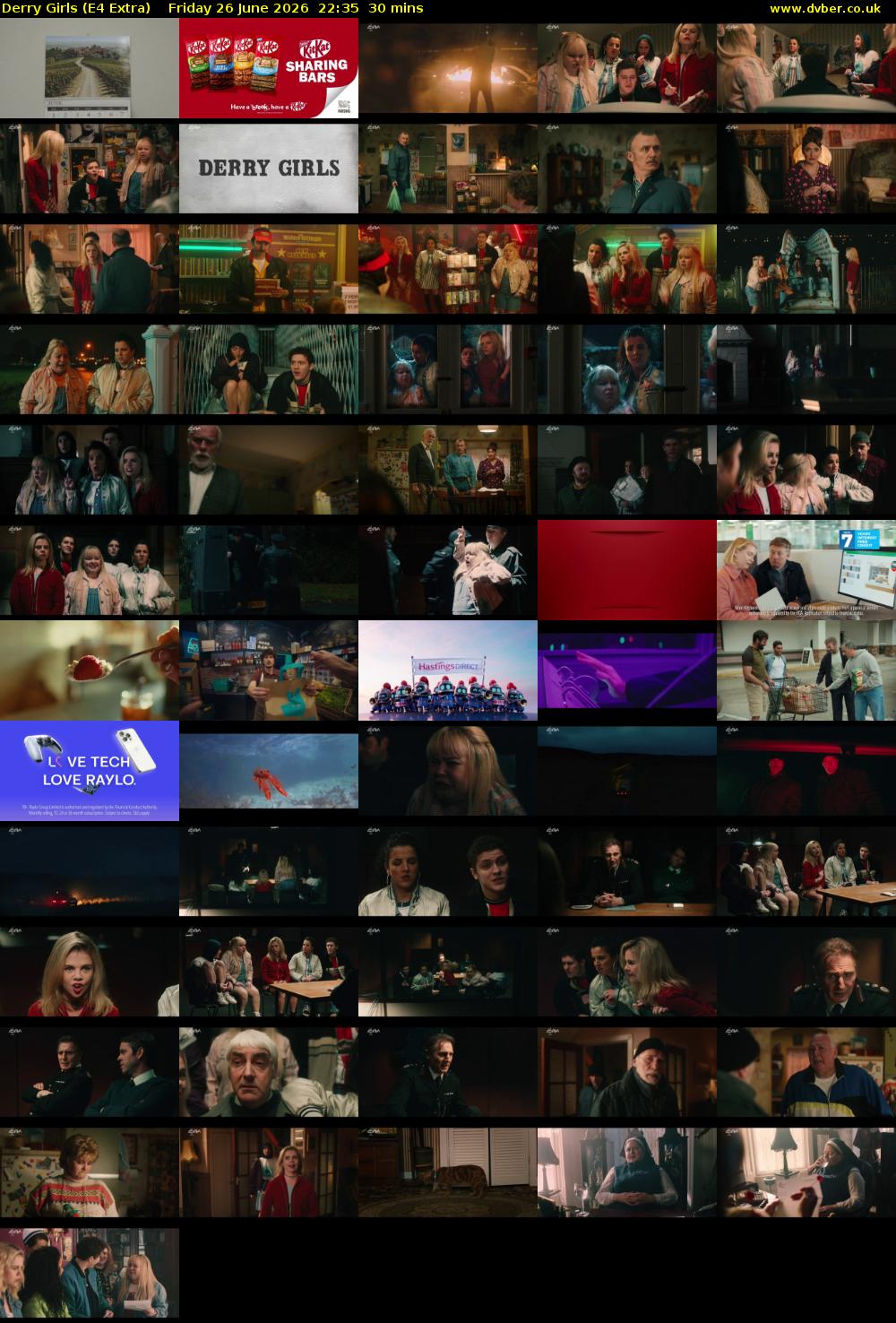 Derry Girls (E4 Extra) Friday 26 June 2026 22:35 - 23:05