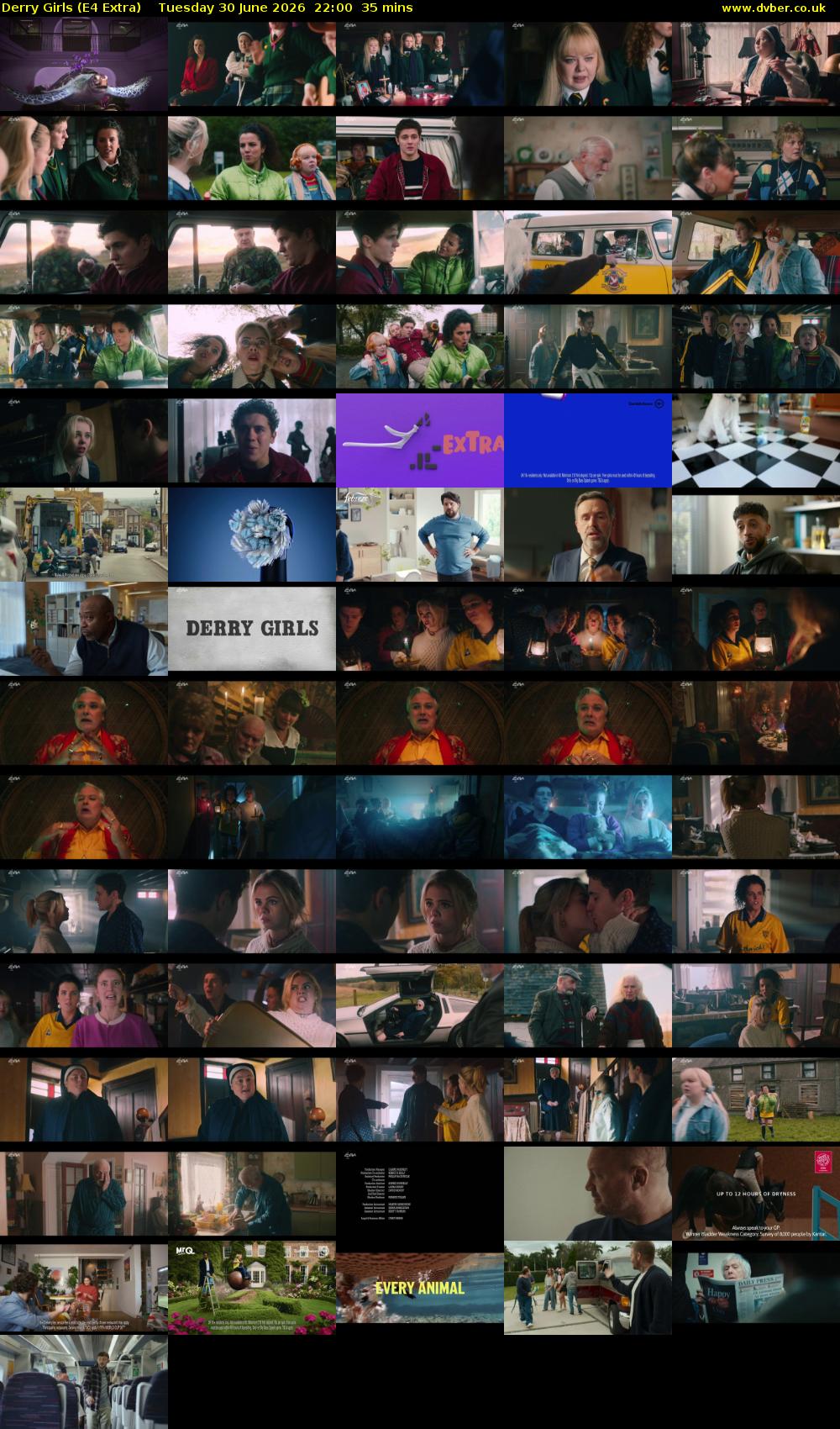Derry Girls (E4 Extra) Tuesday 30 June 2026 22:00 - 22:35