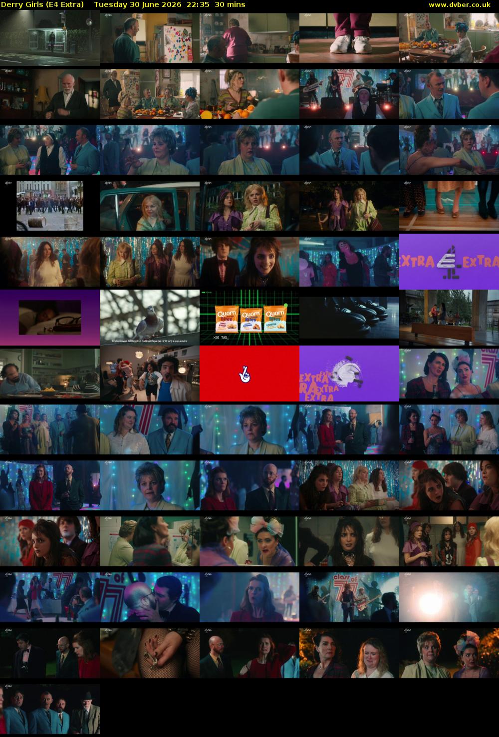Derry Girls (E4 Extra) Tuesday 30 June 2026 22:35 - 23:05