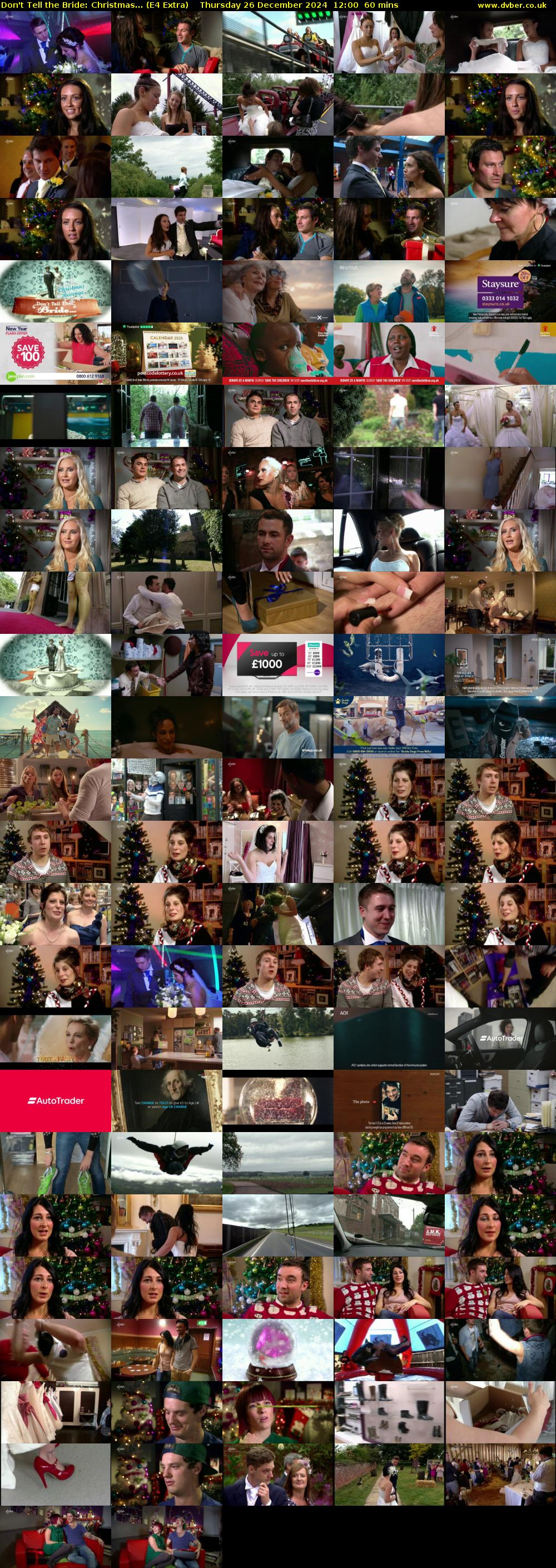 Don't Tell the Bride: Christmas... (E4 Extra) Thursday 26 December 2024 12:00 - 13:00