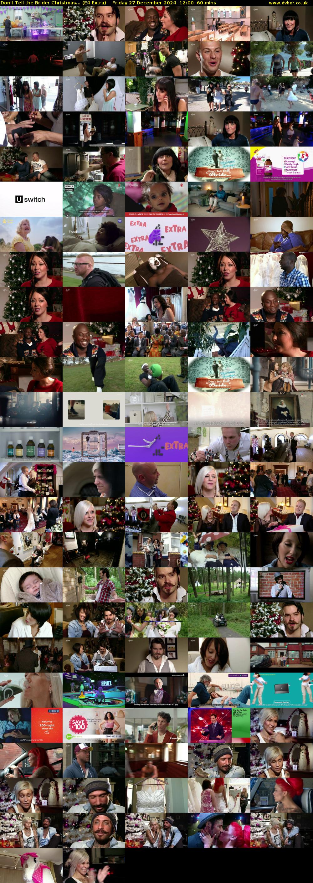 Don't Tell the Bride: Christmas... (E4 Extra) Friday 27 December 2024 12:00 - 13:00