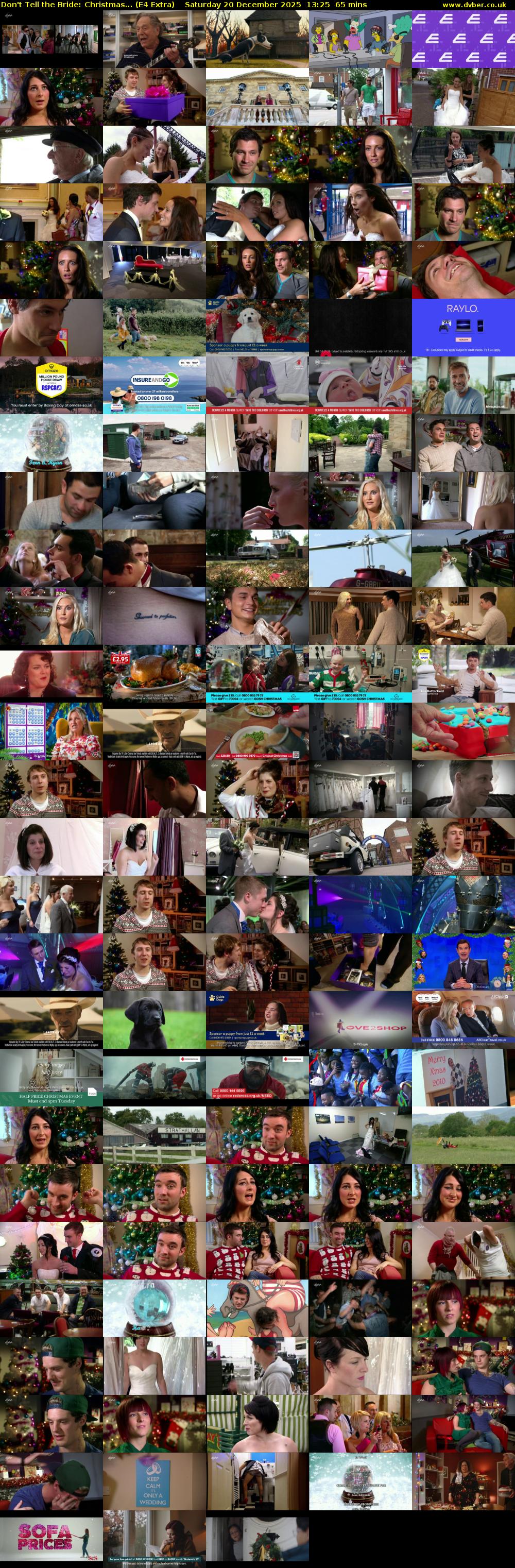 Don't Tell the Bride: Christmas... (E4 Extra) Saturday 20 December 2025 13:25 - 14:30