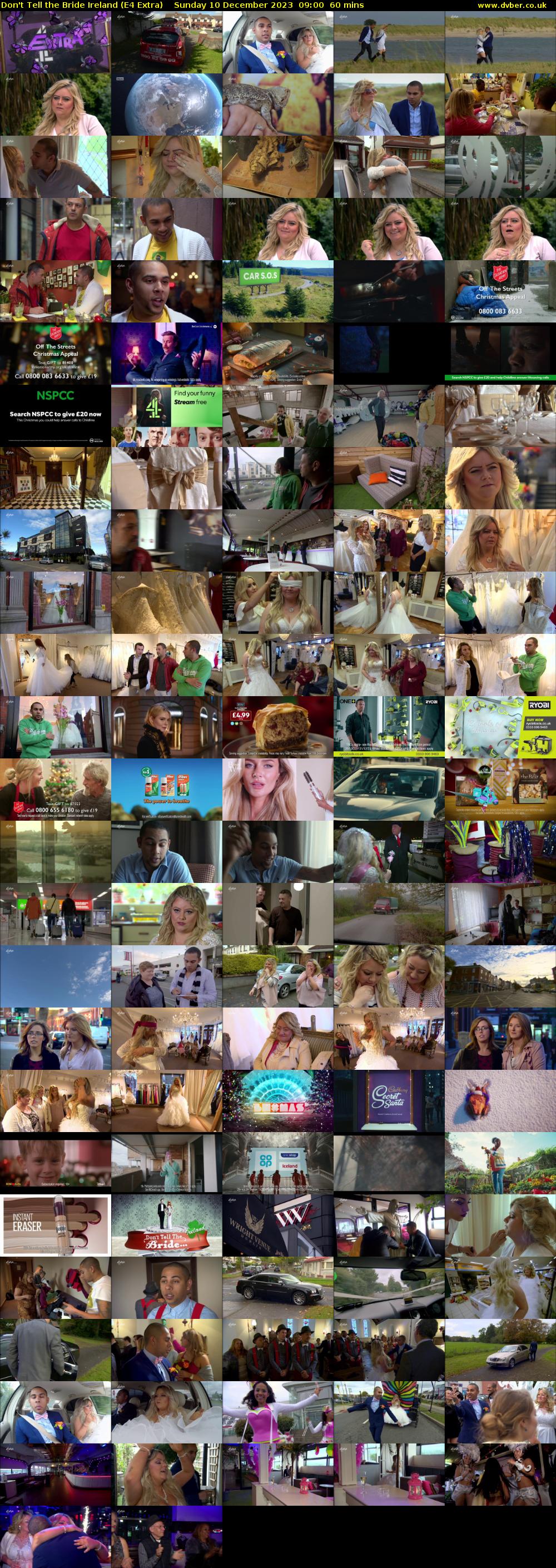 Don't Tell the Bride Ireland (E4 Extra) Sunday 10 December 2023 09:00 - 10:00
