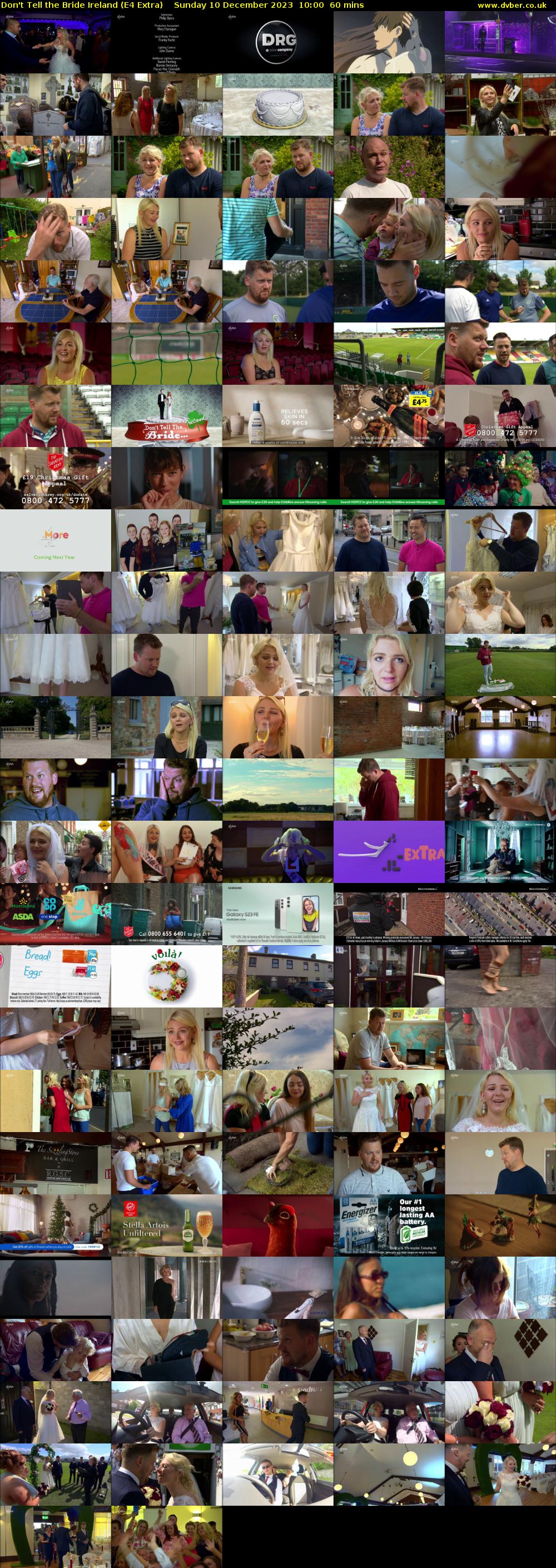 Don't Tell the Bride Ireland (E4 Extra) Sunday 10 December 2023 10:00 - 11:00