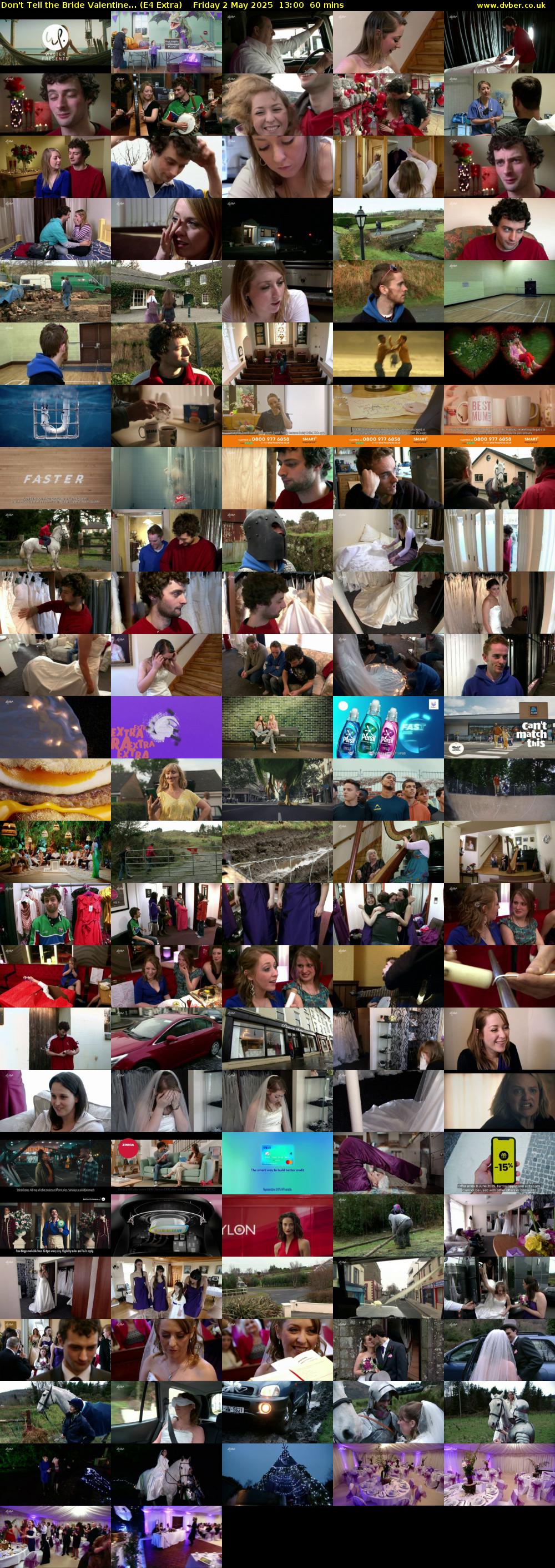 Don't Tell the Bride Valentine... (E4 Extra) Friday 2 May 2025 13:00 - 14:00