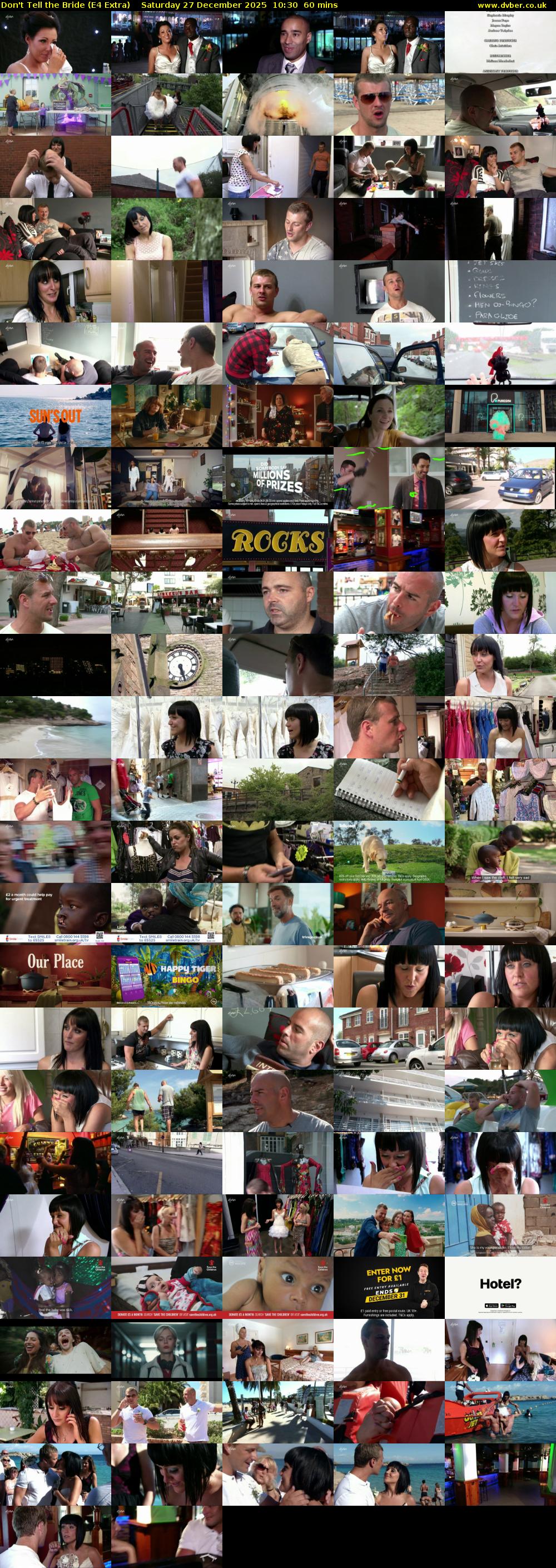 Don't Tell the Bride (E4 Extra) Saturday 27 December 2025 10:30 - 11:30