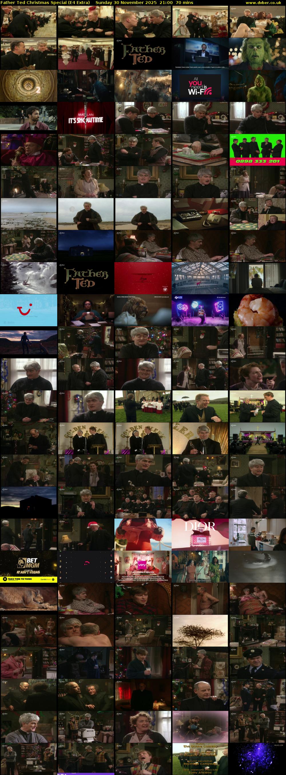 Father Ted Christmas Special (E4 Extra) Sunday 30 November 2025 21:00 - 22:10