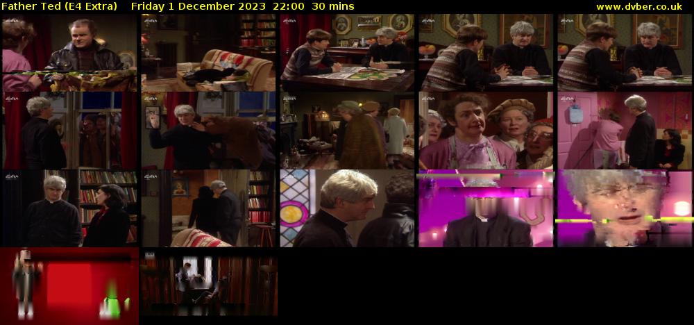 Father Ted (E4 Extra) Friday 1 December 2023 22:00 - 22:30