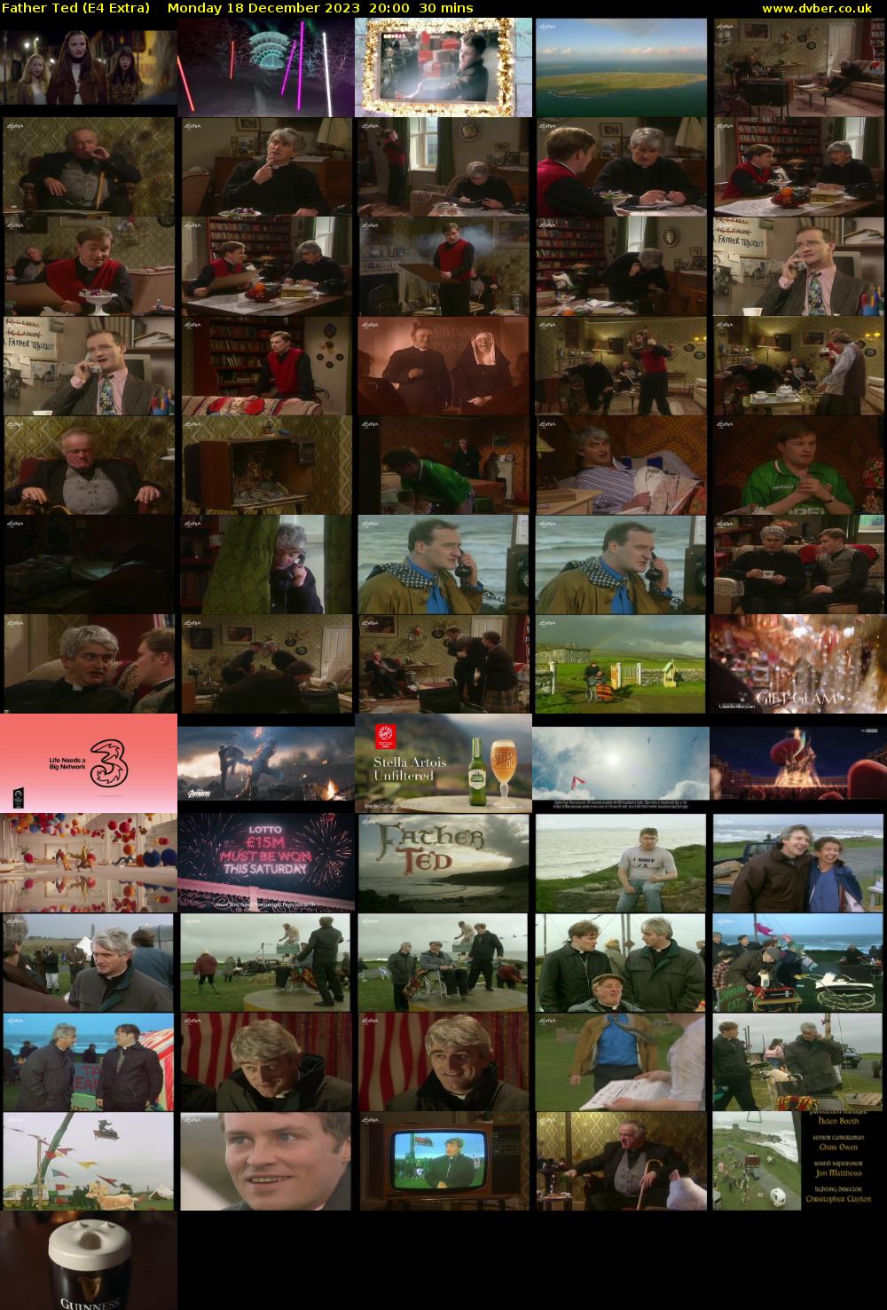 Father Ted (E4 Extra) Monday 18 December 2023 20:00 - 20:30