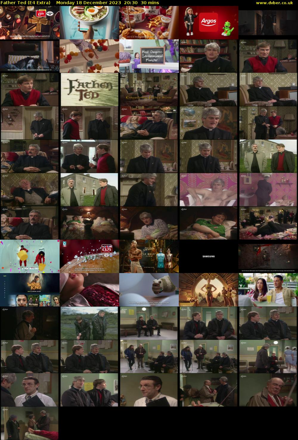 Father Ted (E4 Extra) Monday 18 December 2023 20:30 - 21:00