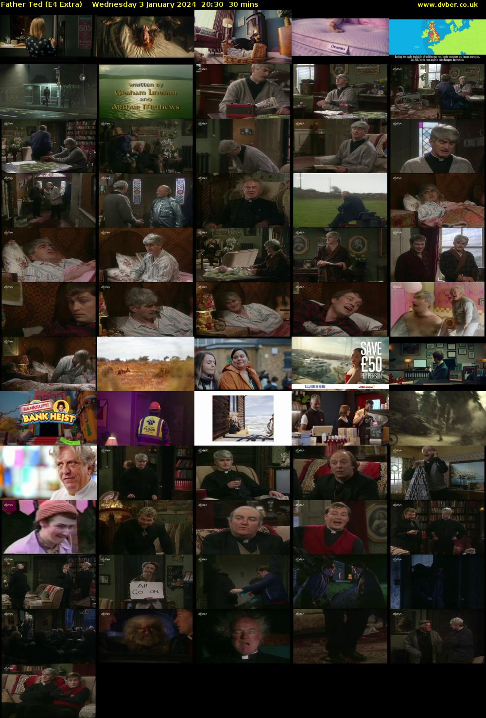 Father Ted (E4 Extra) Wednesday 3 January 2024 20:30 - 21:00