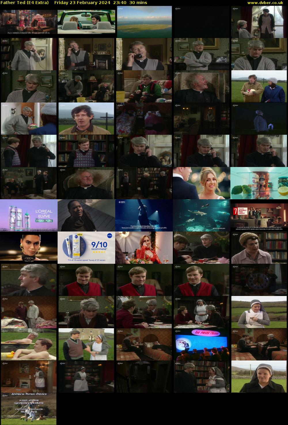 Father Ted (E4 Extra) Friday 23 February 2024 23:40 - 00:10