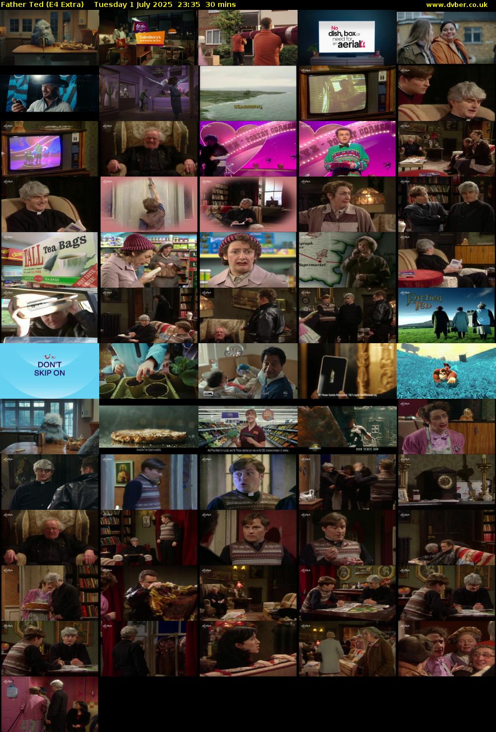 Father Ted (E4 Extra) Tuesday 1 July 2025 23:35 - 00:05