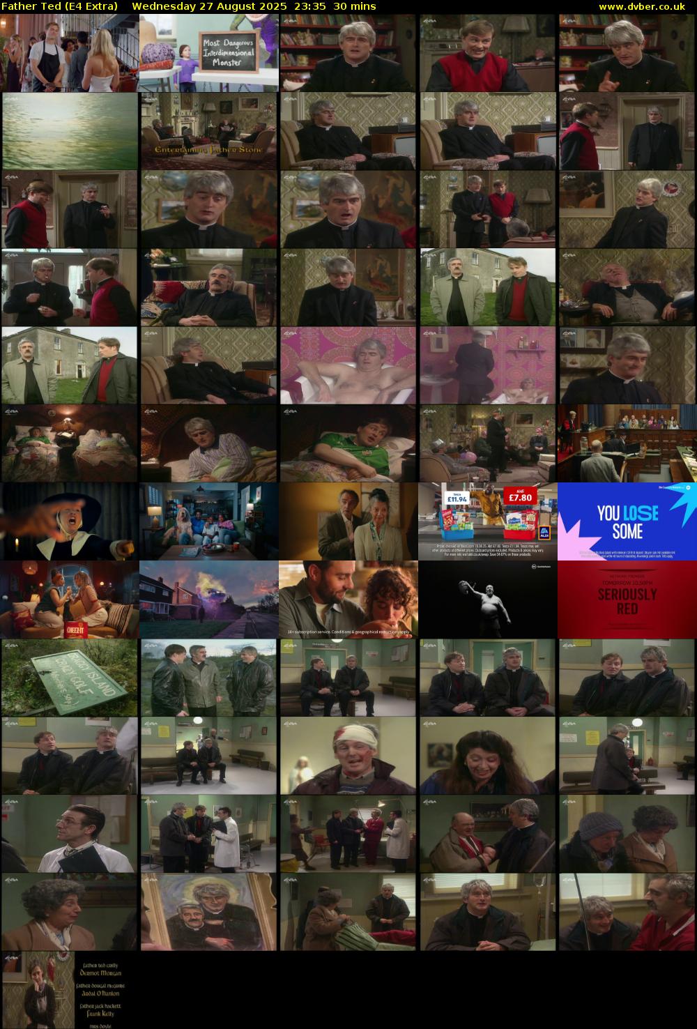 Father Ted (E4 Extra) Wednesday 27 August 2025 23:35 - 00:05