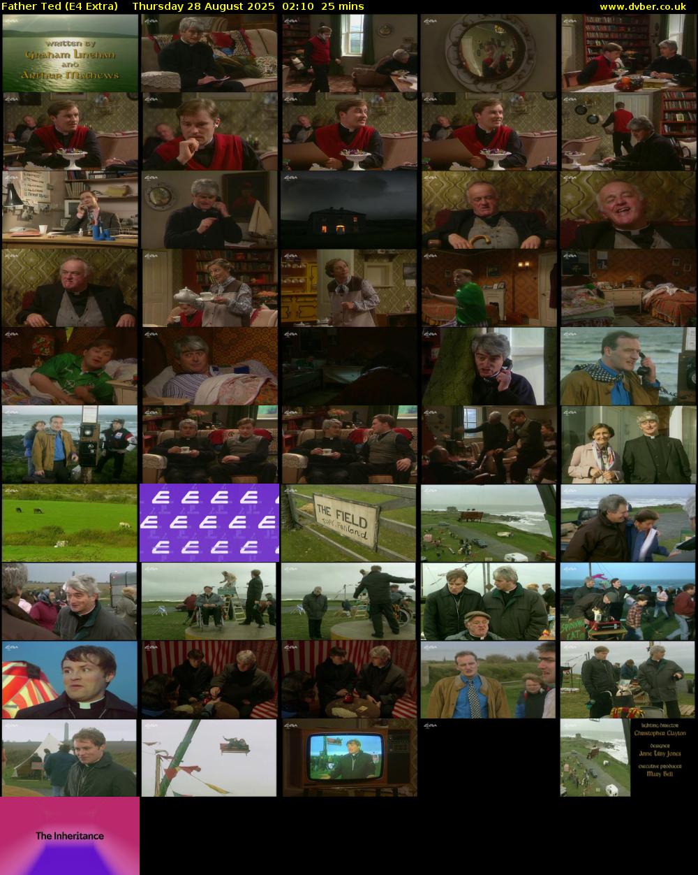 Father Ted (E4 Extra) Thursday 28 August 2025 02:10 - 02:35
