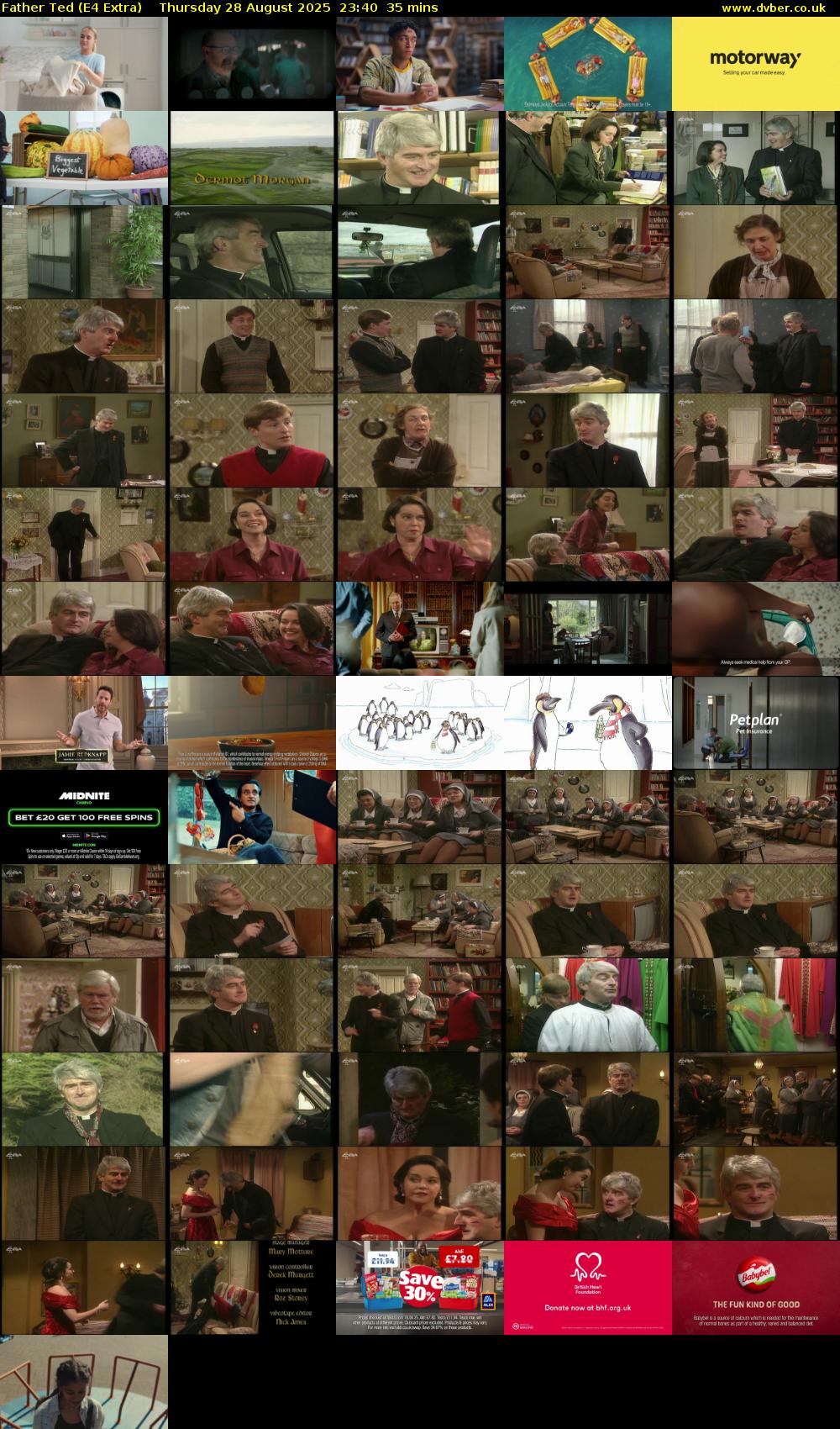 Father Ted (E4 Extra) Thursday 28 August 2025 23:40 - 00:15