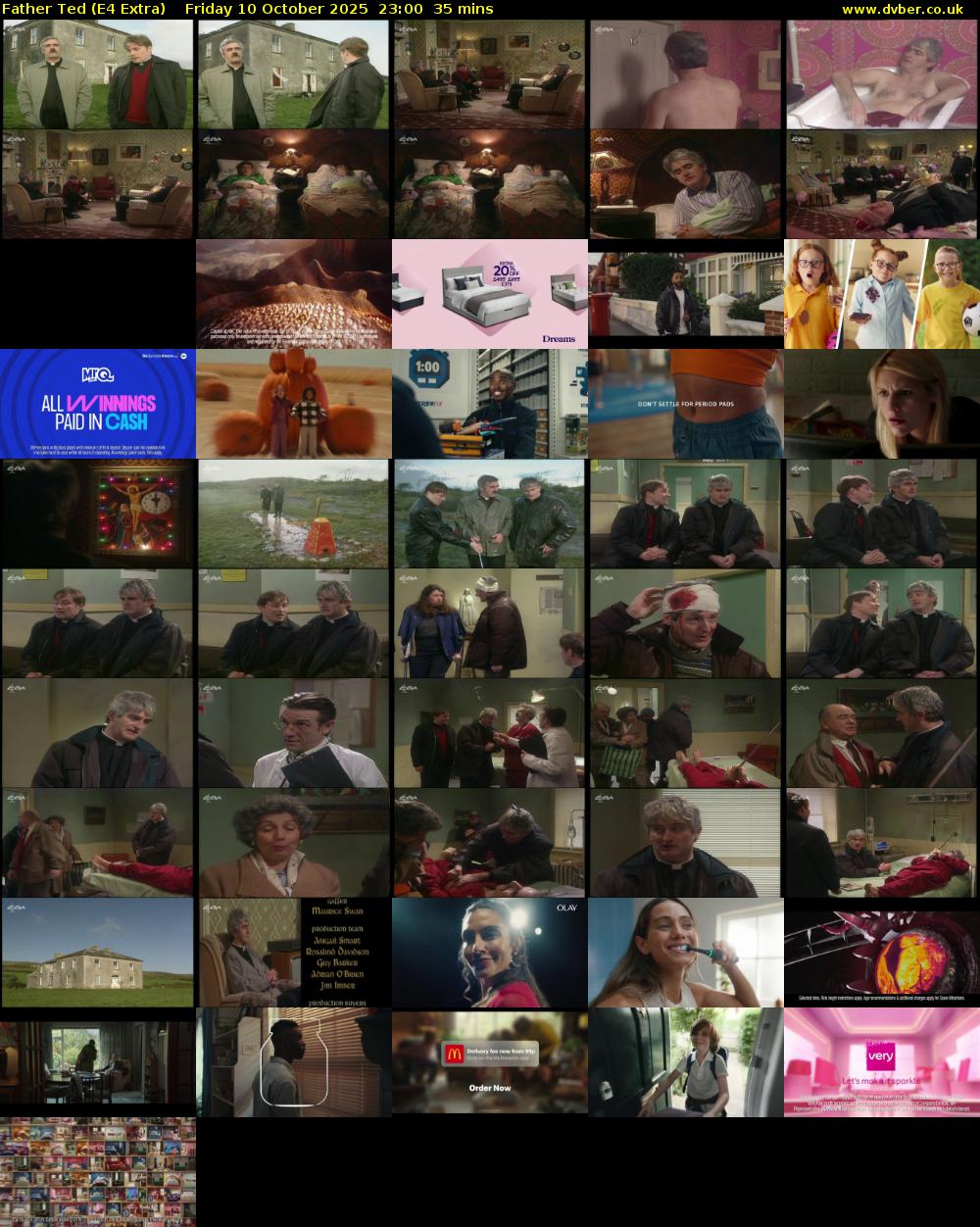 Father Ted (E4 Extra) Friday 10 October 2025 23:00 - 23:35