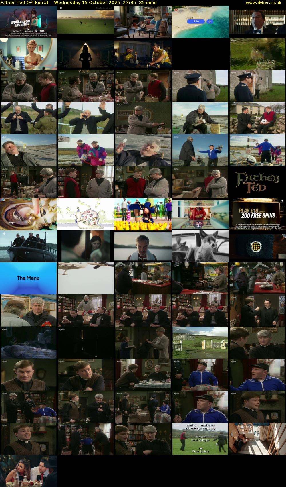 Father Ted (E4 Extra) Wednesday 15 October 2025 23:35 - 00:10
