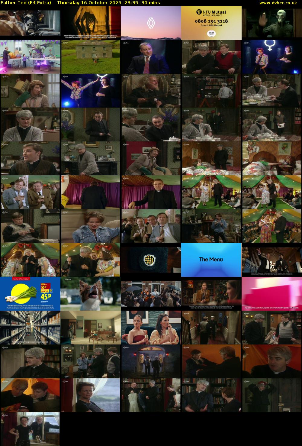 Father Ted (E4 Extra) Thursday 16 October 2025 23:35 - 00:05