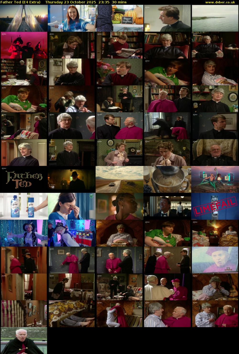 Father Ted (E4 Extra) Thursday 23 October 2025 23:35 - 00:05