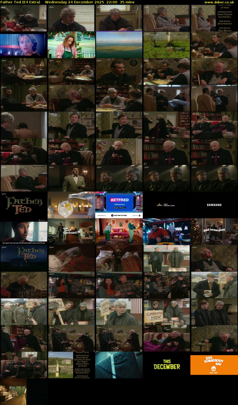Father Ted (E4 Extra) Wednesday 24 December 2025 22:00 - 22:35