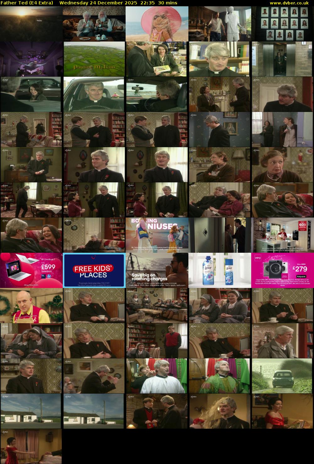 Father Ted (E4 Extra) Wednesday 24 December 2025 22:35 - 23:05