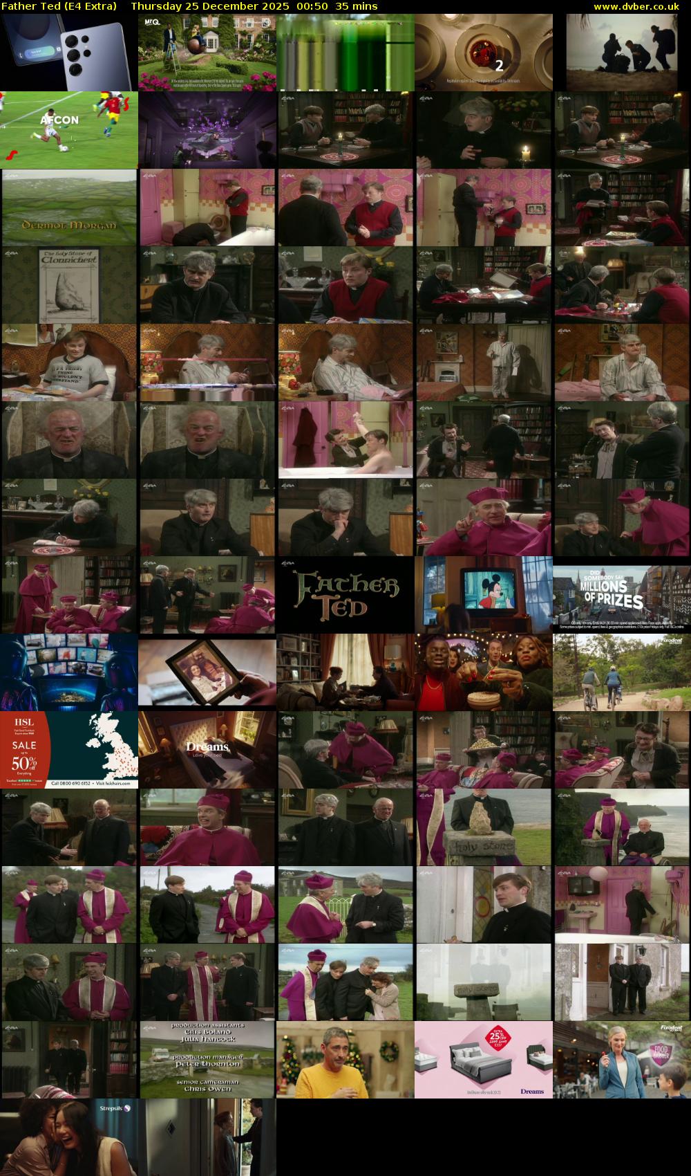 Father Ted (E4 Extra) Thursday 25 December 2025 00:50 - 01:25