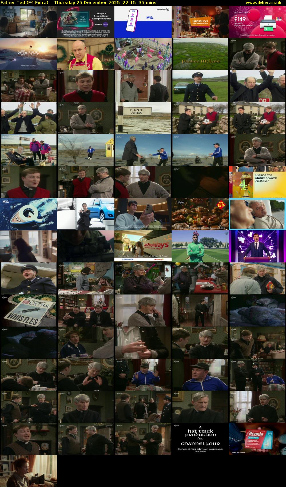 Father Ted (E4 Extra) Thursday 25 December 2025 22:15 - 22:50