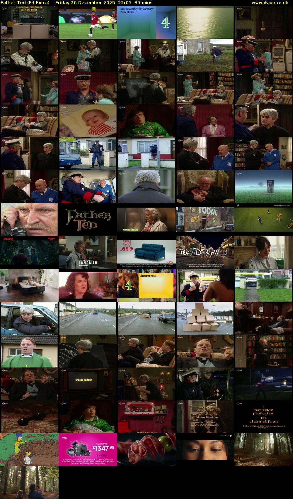 Father Ted (E4 Extra) Friday 26 December 2025 22:05 - 22:40