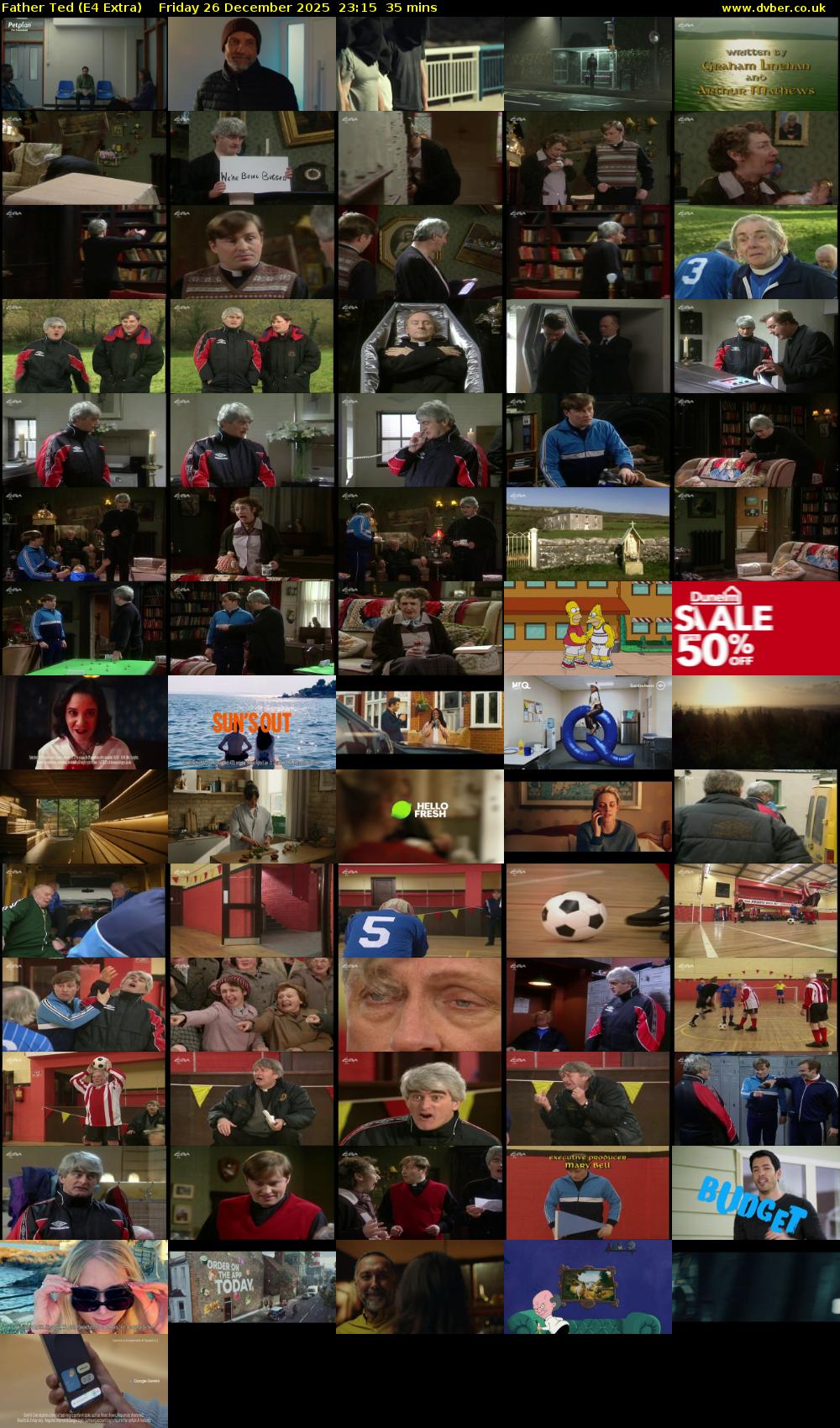 Father Ted (E4 Extra) Friday 26 December 2025 23:15 - 23:50
