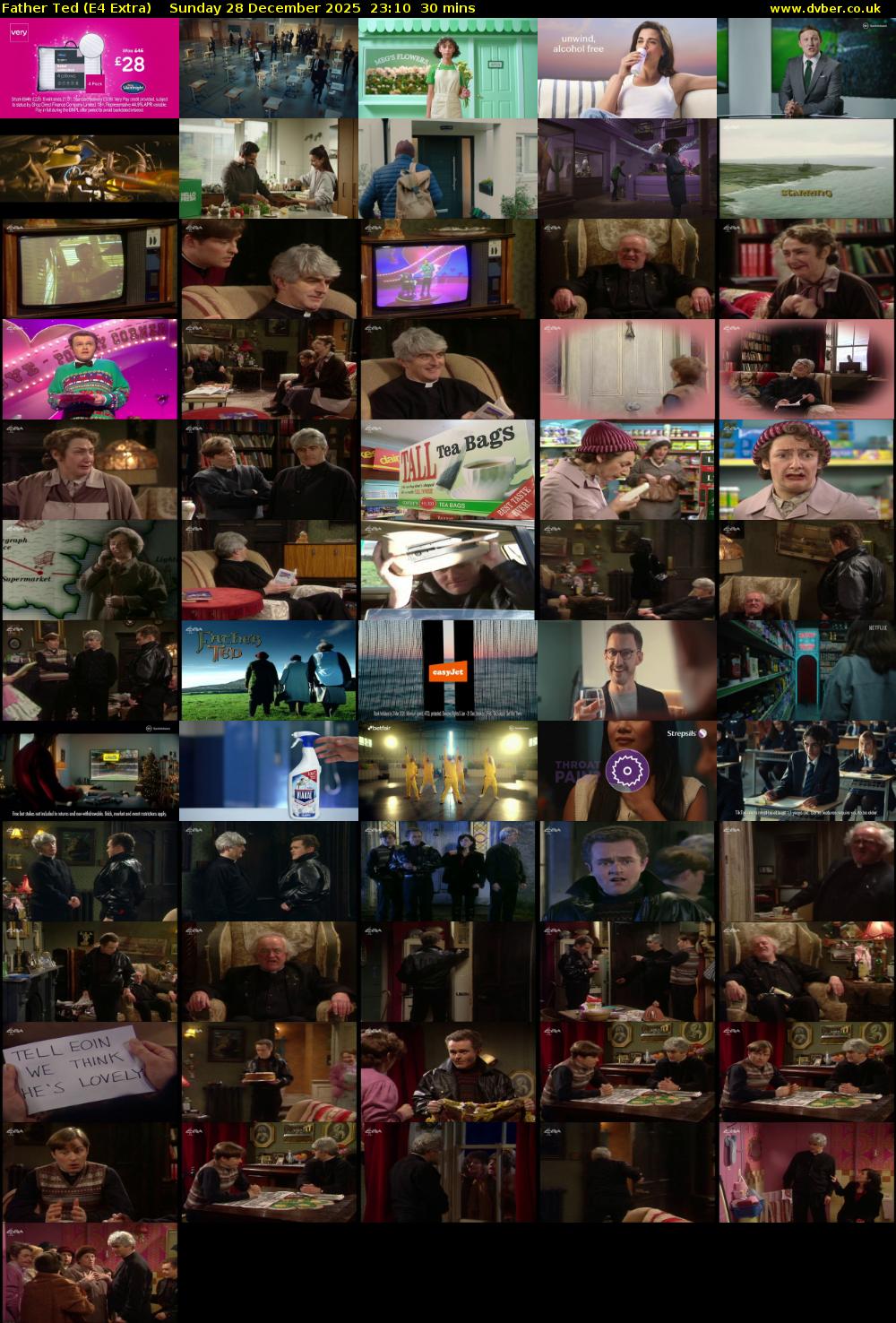 Father Ted (E4 Extra) Sunday 28 December 2025 23:10 - 23:40