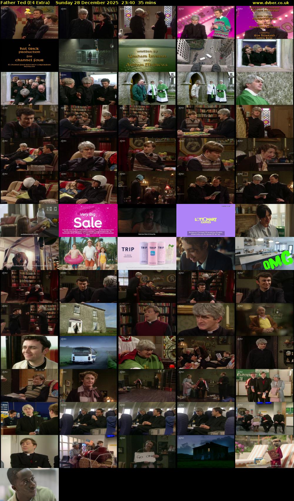 Father Ted (E4 Extra) Sunday 28 December 2025 23:40 - 00:15
