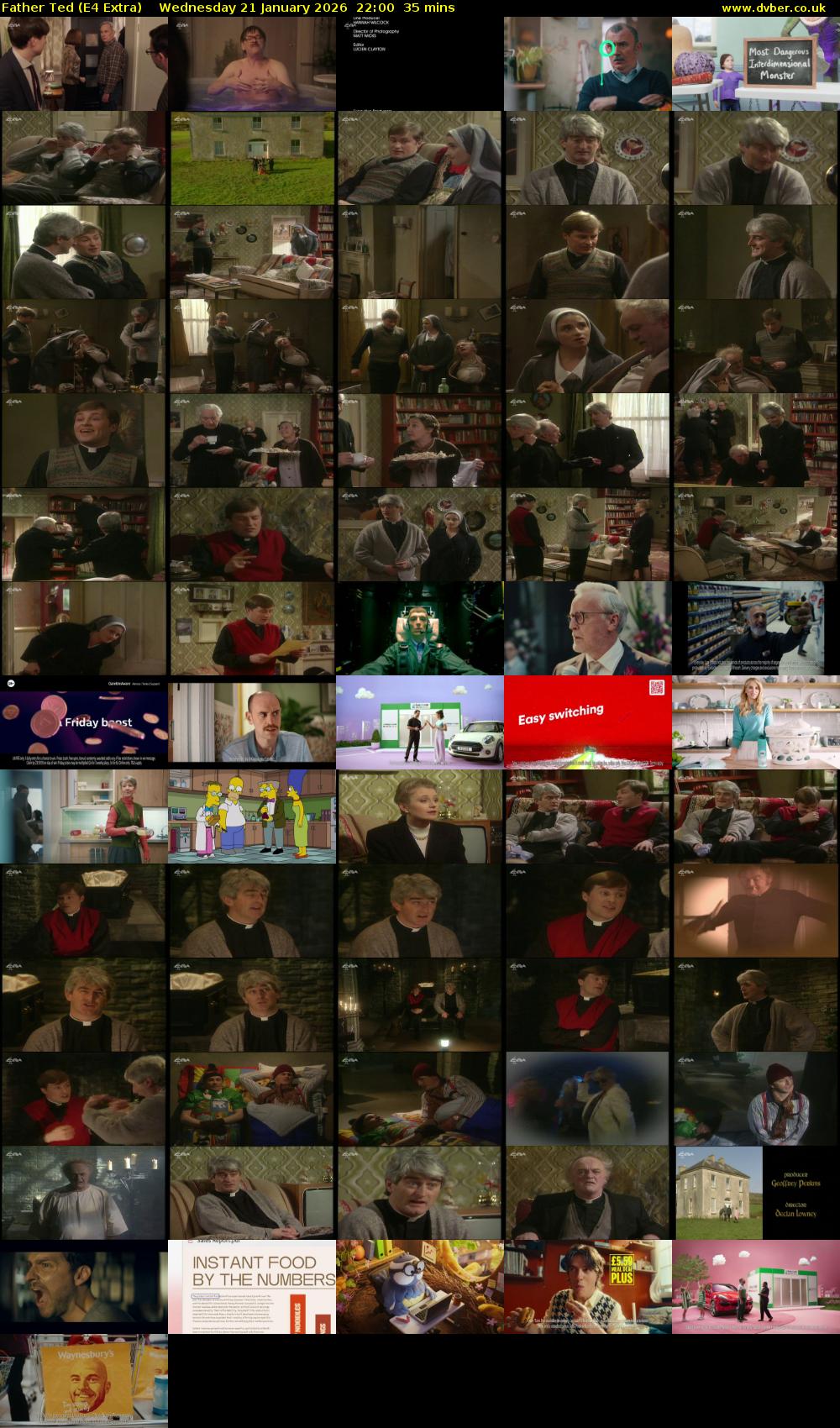 Father Ted (E4 Extra) Wednesday 21 January 2026 22:00 - 22:35
