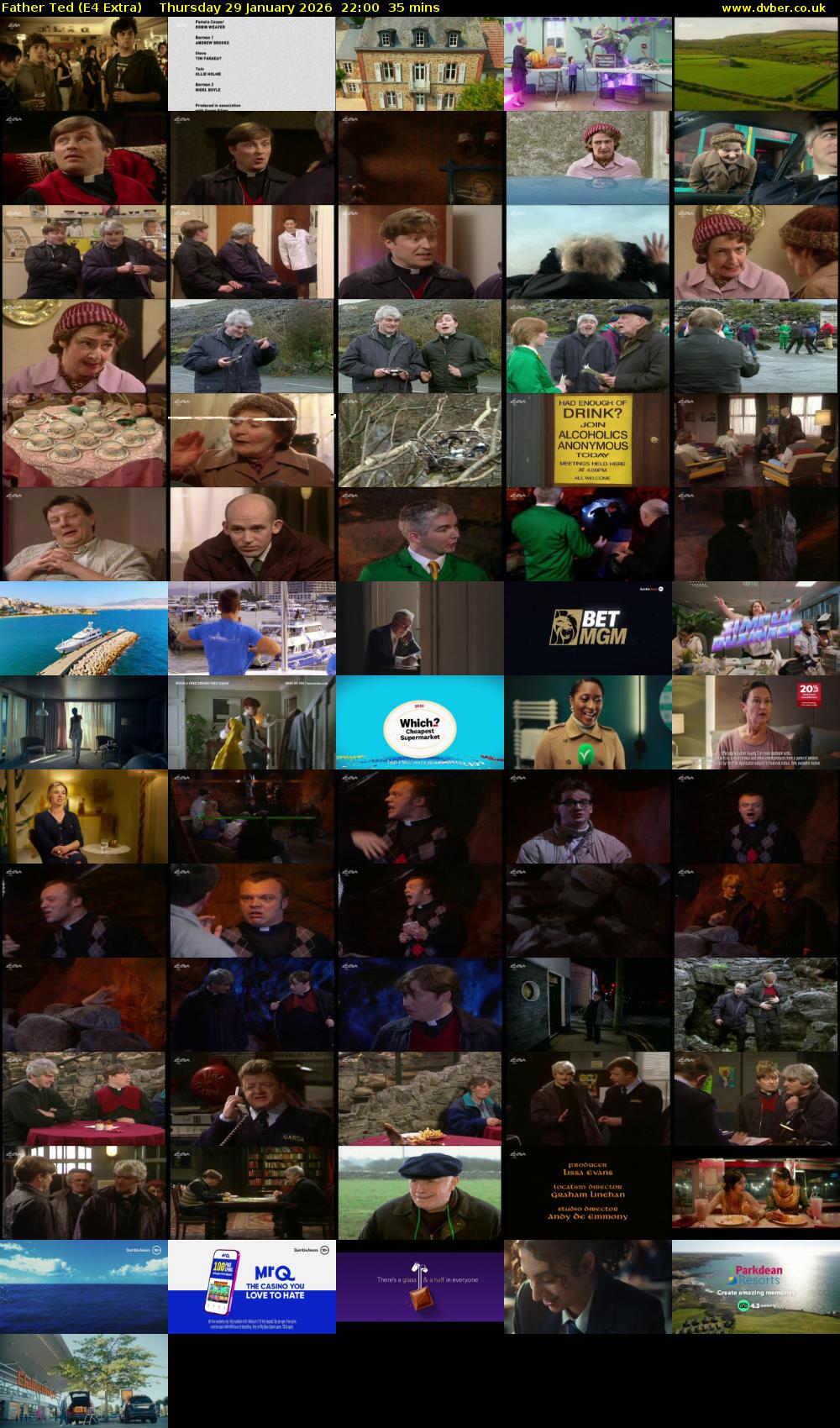 Father Ted (E4 Extra) Thursday 29 January 2026 22:00 - 22:35