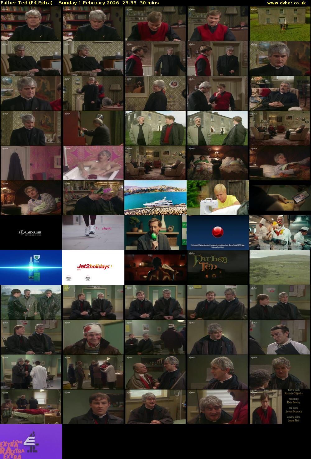 Father Ted (E4 Extra) Sunday 1 February 2026 23:35 - 00:05