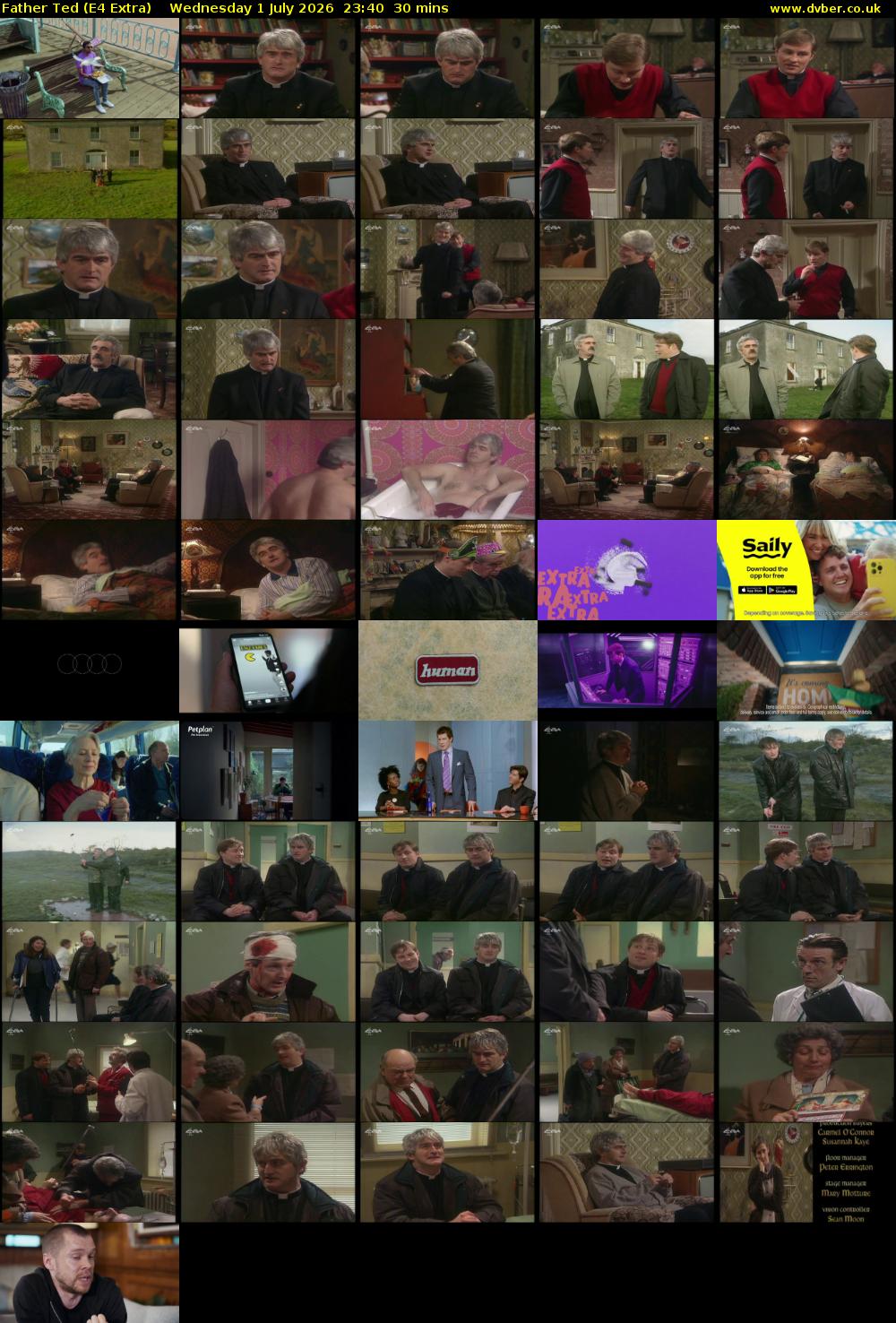 Father Ted (E4 Extra) Wednesday 1 July 2026 23:40 - 00:10