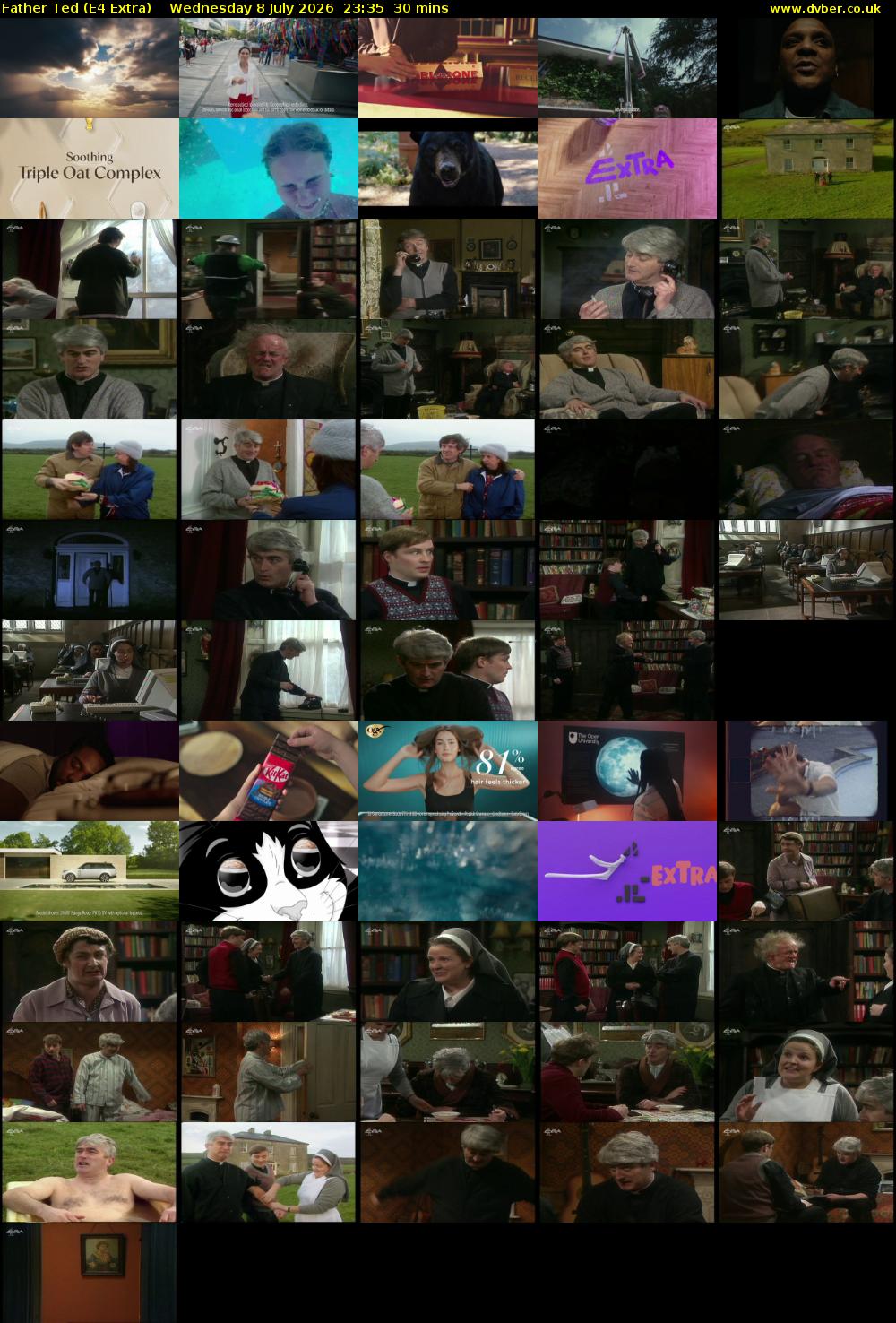 Father Ted (E4 Extra) Wednesday 8 July 2026 23:35 - 00:05