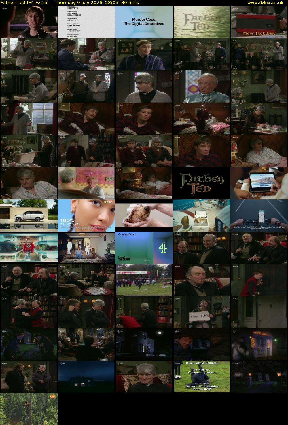 Father Ted (E4 Extra) Thursday 9 July 2026 23:05 - 23:35