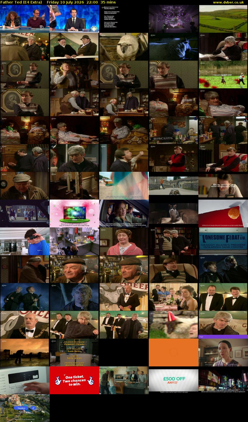 Father Ted (E4 Extra) Friday 10 July 2026 22:00 - 22:35