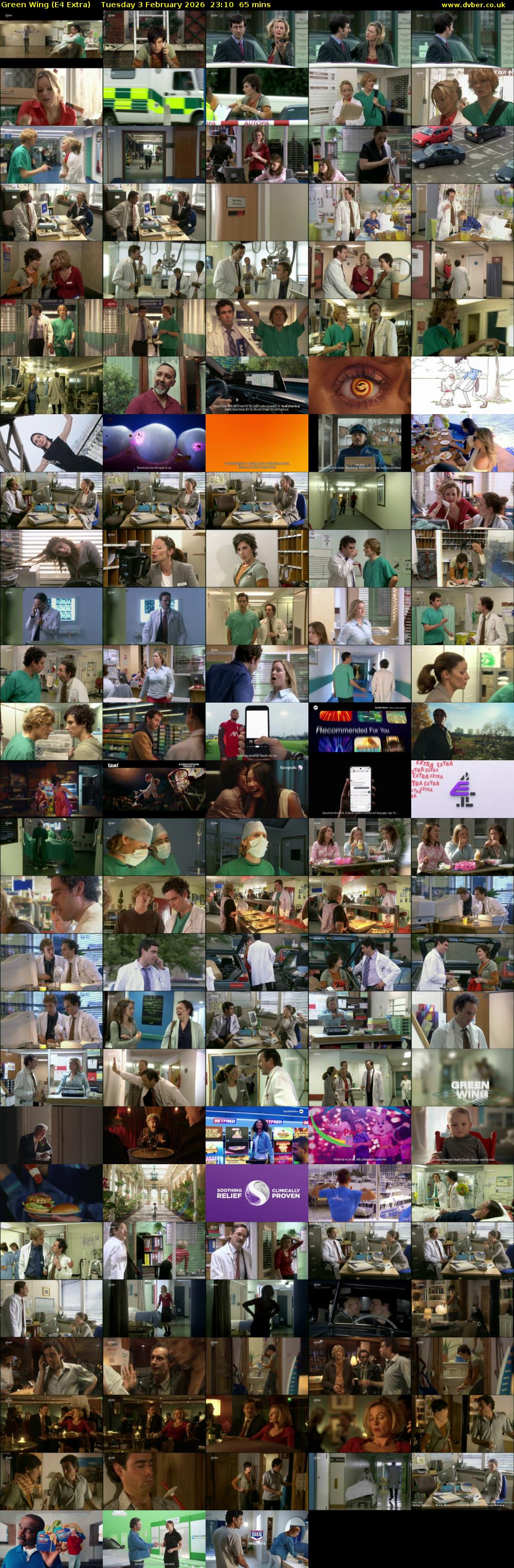 Green Wing (E4 Extra) Tuesday 3 February 2026 23:10 - 00:15