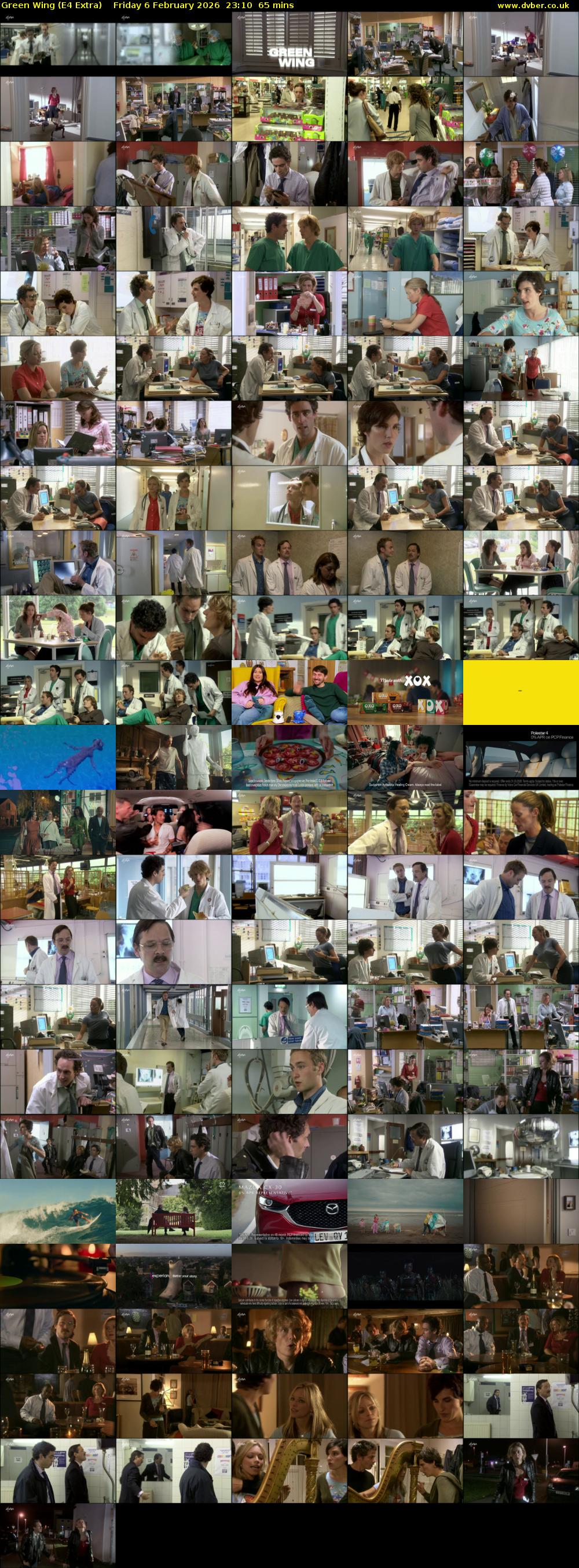 Green Wing (E4 Extra) Friday 6 February 2026 23:10 - 00:15